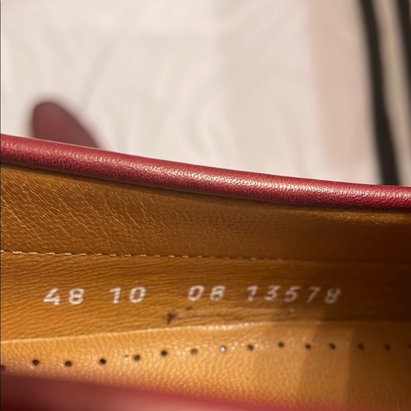 Moreschi Dark Red Leather Loafers Slip-On main image 10